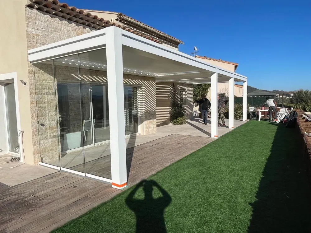 Véranda à Vitrolles